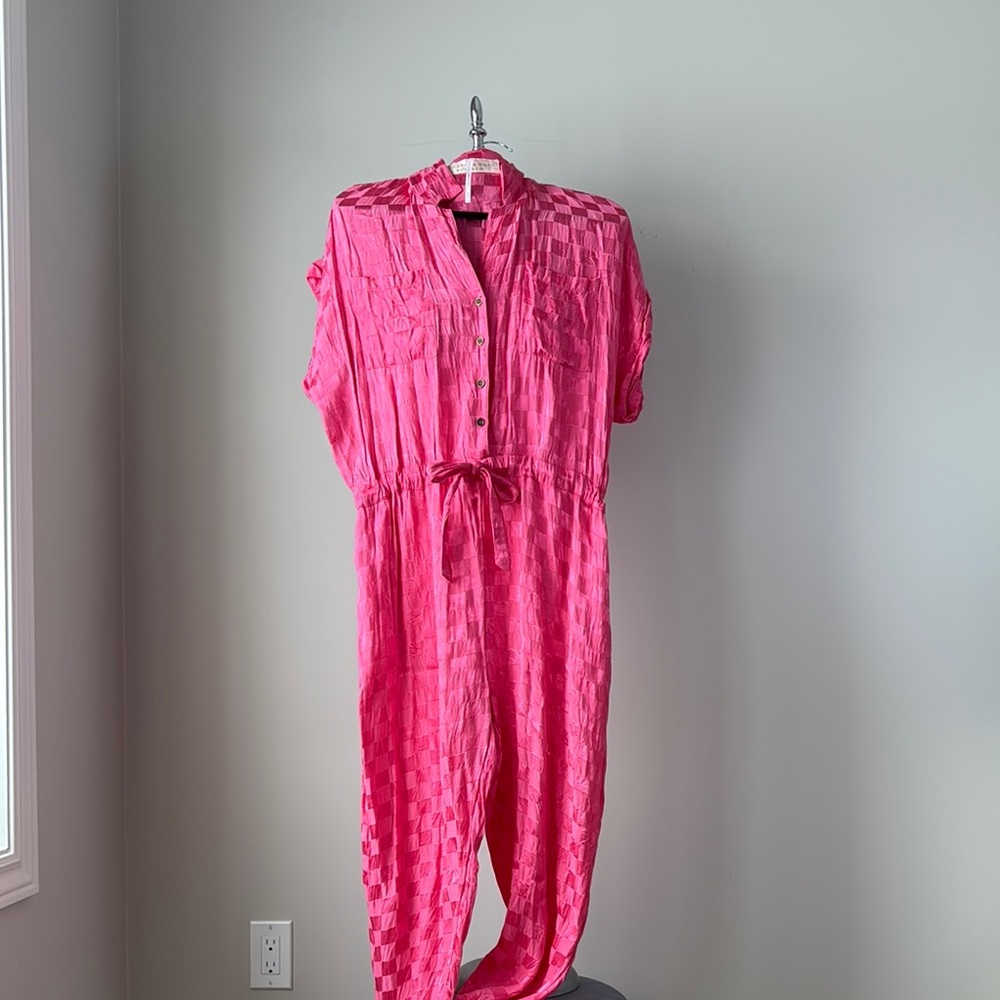 Jen's Pirate Booty Pink Jumpsuit